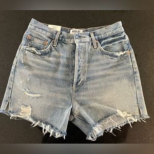 NWT Agolde Dee Ultra High Rise Shorts - Riccochet